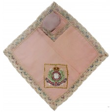 Canadian Scottish Regiment Silk Embroidered Handkerchief 