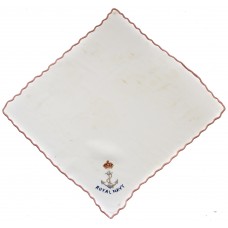 Royal Navy Silk Embroidered Handkerchief 