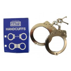 Hiatts Police Handcuffs with Key in Original Box 