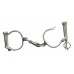 Hiatt Best Warranted Wrought "Darby" Style Police Handcuffs with Key 