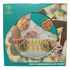 Royal Mint 2002 Commonwealth Games Official Souvenir Coin Two Pound / £2 Set 