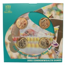 Royal Mint 2002 Commonwealth Games Official Souvenir Coin Two Pound / £2 Set 