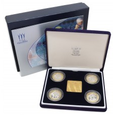 Royal Mint 2002 Commonwealth Games Silver Proof Two Pounds / £2 Coin Set 