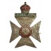 King's Royal Rifle Corps (K.R.R.C.) Enamelled Sweetheart Brooch - King's Crown