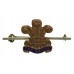 Welch Regiment Brass & Enamel Sweetheart Brooch/Tie Pin