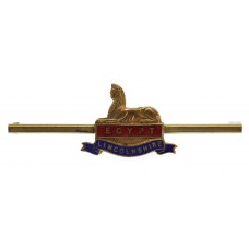 Lincolnshire Regiment Brass & Enamel Sweetheart Brooch/Tie Pi