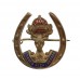 Seaforth Highlanders Brass & Enamel Horseshoe Sweetheart Brooch