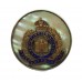 Suffolk Regiment Mother of Pearl & Silver Rim Sweetheart Brooch