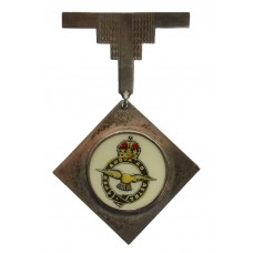 Royal Air Force (R.A.F.) Silver Pendant Sweetheart Brooch