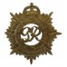 George VI Royal Canadian Army Service Corps Cap Badge