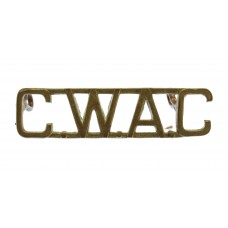 Canadian Women's Army Corps (C.W.A.C.) Shoulder Title