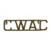 Canadian Women's Army Corps (C.W.A.C.) Shoulder Title