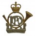 Royal Canadian Postal Corps Bi-Metal Collar Badge - Queen's Crown