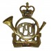 Royal Canadian Postal Corps Bi-Metal Collar Badge - Queen's Crown