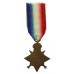 WW1 1914 Mons Star Medal to MM Winner - Pte. J. Bains, Manchester Regiment - Wounded 3 Times