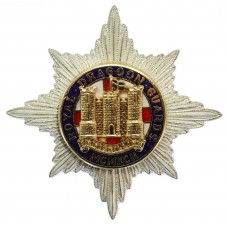 Royal Dragoon Guards Officer's Silvered & Enamel Cap Badge