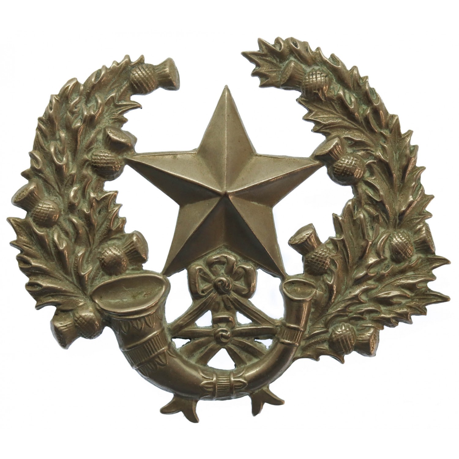 Cameronians (Scottish Rifles) Cap Badge