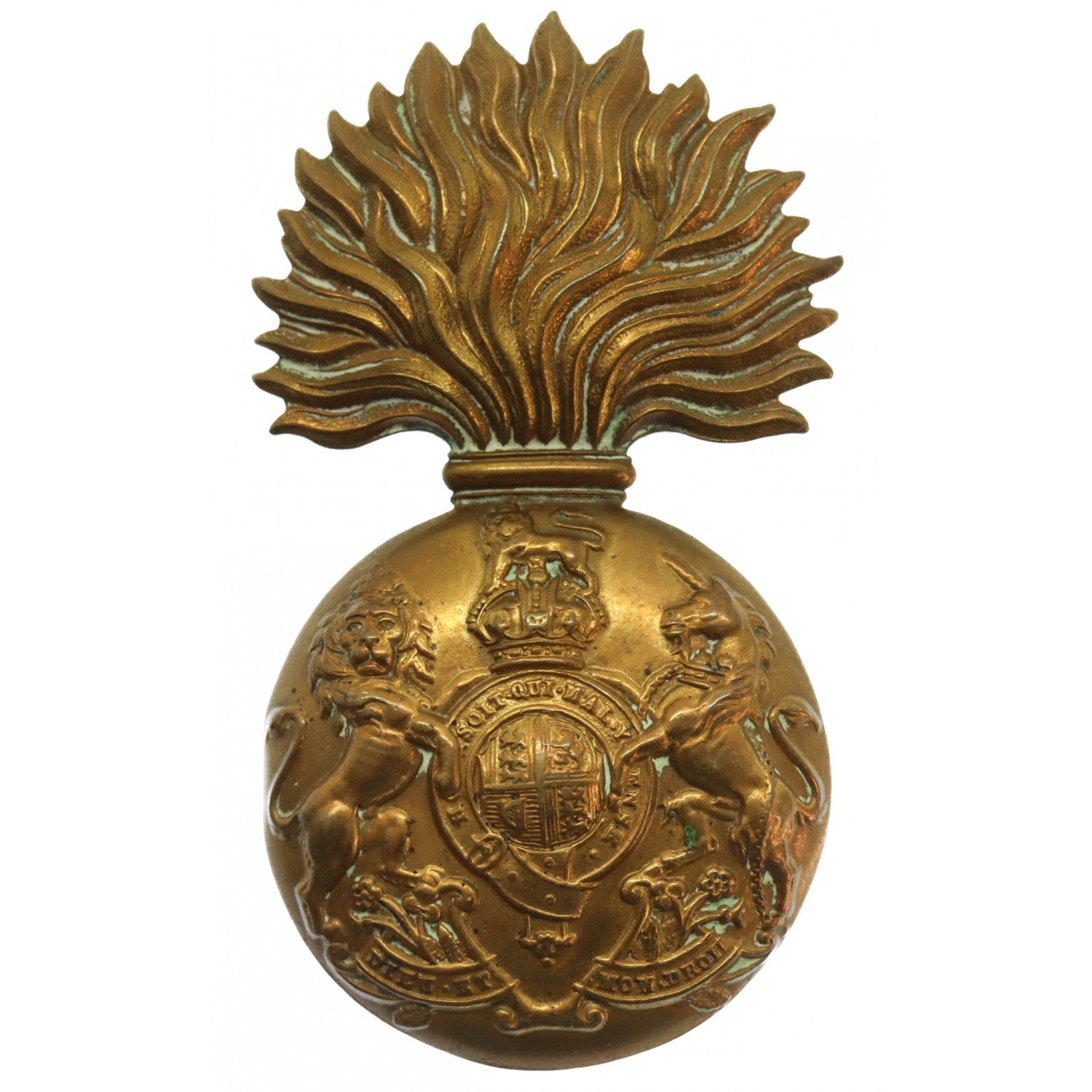 Royal Scots Fusiliers Cap Badge - King's Crown