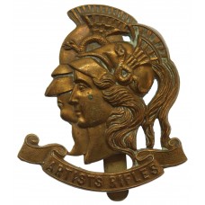 28th County of London Bn. (Artist Rifles) London Regiment Cap Badge