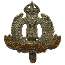 Suffolk Regiment Cap Badge - King's Crown