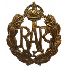 Royal Air Force (R.A.F.) Cap Badge - King's Crown