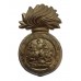 Royal Northumberland Fusiliers WW2 Plastic Economy Cap Badge