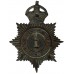 Cambridge Borough Police Night Helmet Plate - King's Crown