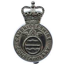 Cambridgeshire Constabulary Cap Badge - Queen's Crown