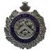 Borough of Grimsby Special Constable Chrome & Enamel Cap Badge