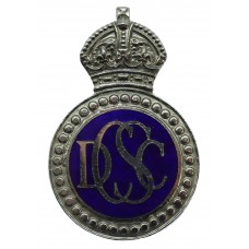 Derbyshire Constabulary Special Constable Enamelled Cap Badge - King's Crown