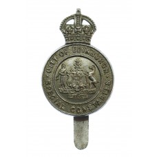 Edinburgh City Police Special Constables Cap Badge - King's Crown