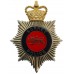 Surrey Police Enamelled Helmet Plate - Queen's Crown