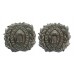 Pair of Rutland County Police Collar Badges