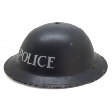 WW2 1939 Dated British Police Steel Helmet 
