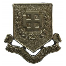 St. Benedict's School, Ealing O.T.C. Cap Badge
