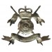 Queen's Own Yorkshire Yeomanry Officer's Silvered Cap Badge