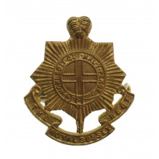 Royal Sussex Regiment Brass Sweetheart Brooch