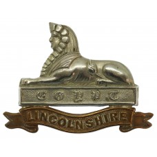 Victorian/Edwardian Lincolnshire Regiment Cap Badge
