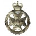Green Jackets Brigade Officer's Silvered Cap Badge