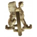 Leeds University O.T.C. Anodised (Staybrite) Cap Badge