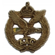 Army Air Corps WW2 Plastic Economy Cap Badge