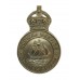 British Guiana Medical Service Cap Badge - King's Crown