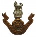 Rossall School O.T.C. Cap Badge - King's Crown