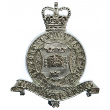 Oxford University O.T.C. Anodised (Staybrite) Cap Badge