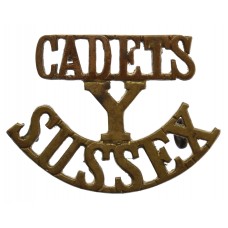 1st Cadet Regiment Sussex Yeomanry (CADETS/Y/SUSSEX) Shoulder Tit