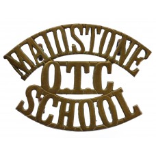 Maidstone School O.T.C. (MAIDSTONE/OTC/SCHOOL) Shoulder Title