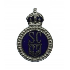 East Riding Special Constabulary Enamelled Lapel Badge - King's C