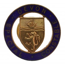 Devon Special Constabulary Enamelled Lapel Badge