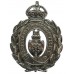 Stockport Borough Police Wreath Helmet Plate - King's Crown
