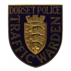 Dorset Police Traffic Warden Enamelled Cap Badge